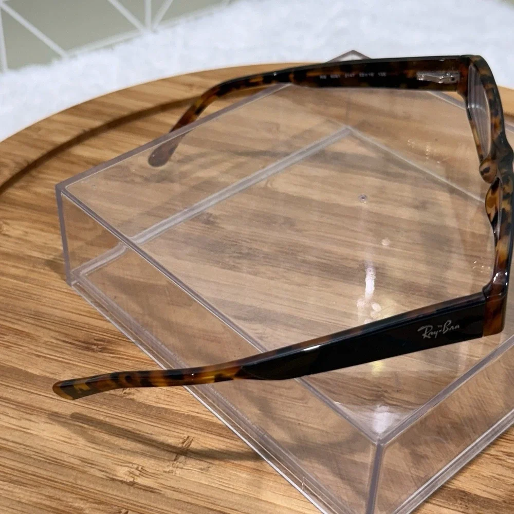 Ray-Ban RB5081 2147 Eyeglasses Tortoise Brown Rectangular Full‎ Rim 52-16-135